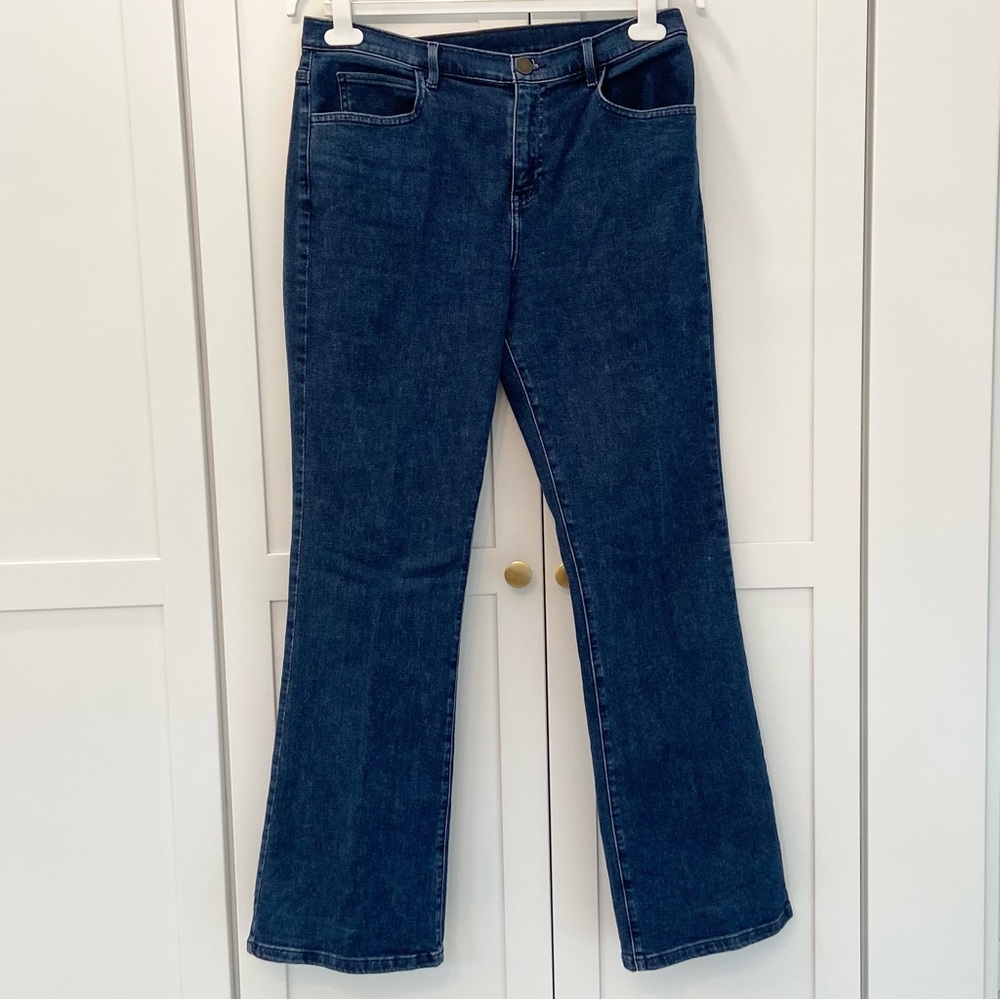 Brooke Shields Bootcut Blue Jeans Medium Wash Size 12 - Picture 1 of 11